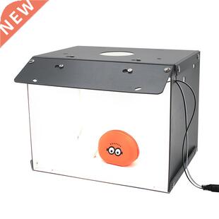 SANOTO 2 panels LED mini photography table top light box fo