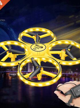 2022New RC Mini Quadcopter Induction Drone Smart Watch Remot