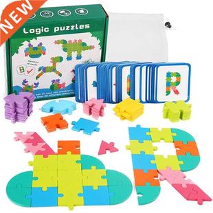 Children Logic Puzzle Tangram Toys Montessori Thinking Educa