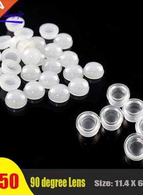 LED Lens 90 deg Reflector Collimator For 5050 Convex Optical