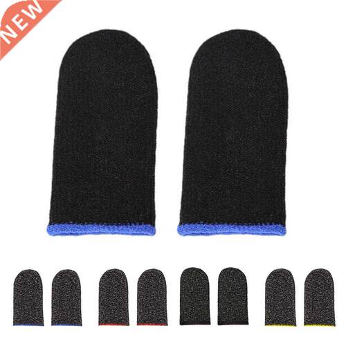1 Pair Gaming Finger Thumb Sleeve Gloves Breathable Game Co