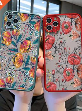 Flower Bud Phone Case for iphone 11 12 1 Pro Max for iphone
