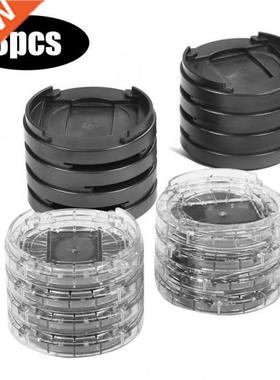 8pcs/set Plastc Mult-slot Furnture Leg Rsers Non-slp Be