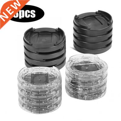 8pcs/set Plastc Mult-slot Furnture Leg Rsers Non-slp Be
