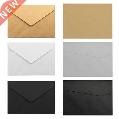 Pack of 20 Kraft Paper Envelopes Set Assorted Color Vintage