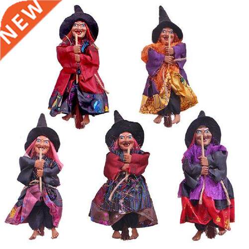 Random Color Halloween Hanging Horror Witch Figurine