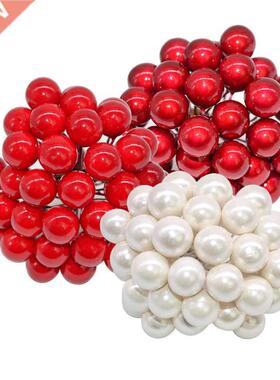 100pcs/lot Mini Plastic Fake Small Berries Artificial Flower