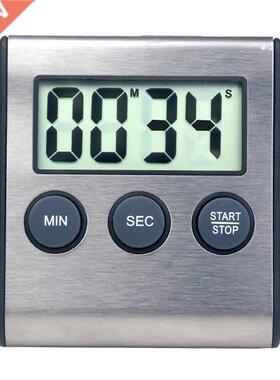 Digitl Kitchen Timer Mgnetic Digitl Chronometer LCD Scree