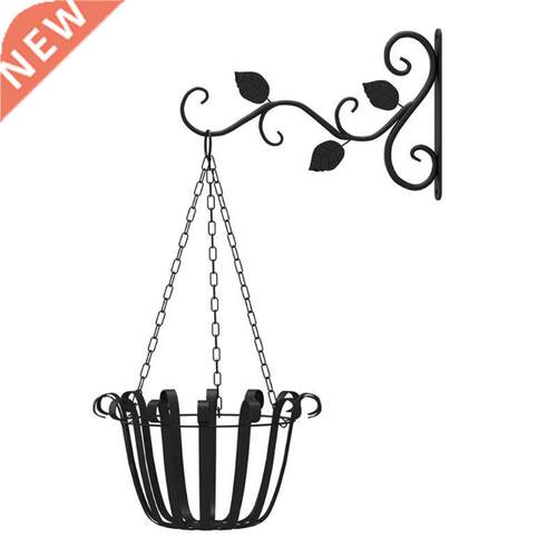 Balcony Flower Pot Metal Hanger Hook Wrought Iron Flower
