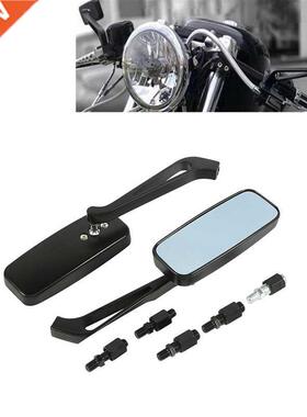 8mm 10mm Motorcycle Rear view Side Mirrors for Harley Honda
