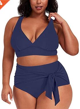 women swimwear bikini big plus size Bathing swimsuit lady