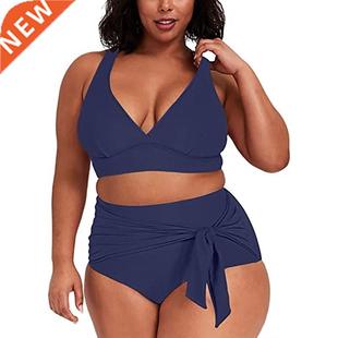 women swimwear bikini big plus size Bathing swimsuit lady