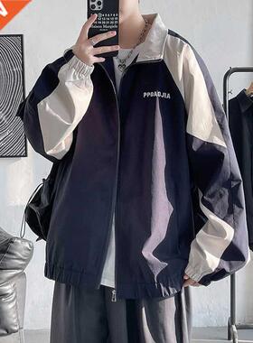 Hybskr 2022 Spring Men's Varsity Jackets Women Oversized Out