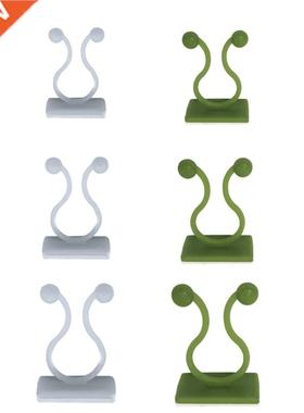 2XPE 100pcs Plant Climbing Wall Fixture Clips Invisible