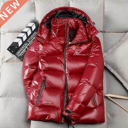 2021 Winter Men's Coat Couple White Duck Down Jacket 4XL Pl