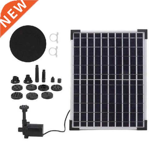 Solar Water Pump 10V 12W Quick Restart Easy Cleaning
