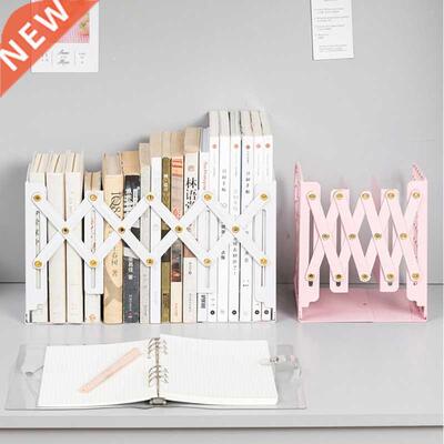 Pack of 1 Decorative Adjustable Bookends Desk Books Statione
