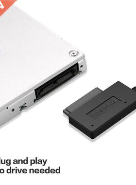 NEW Slimline SATA To USB 3.0 SATA7+6 13 Pin Sata Cable CD D