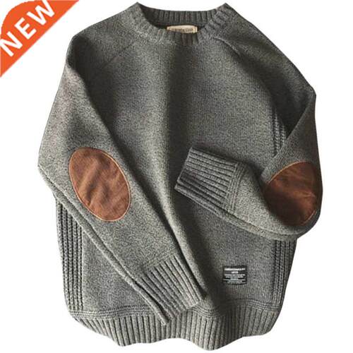 2021 Men Pullover Sweater Autumn New Faion Casual Loose Th