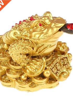 Feng ui Toad Money Chinese Gold Frog Toad Feng ui Gift