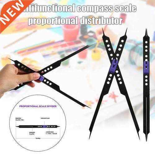 10 Inches Proportional Scale Divider Drawing Tool for Artis