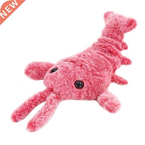 Creative Cat Catnip Electric Simulation Lobster Cat Plush