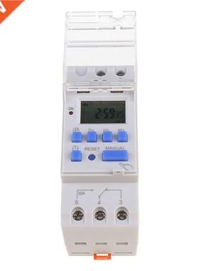 TM615 12/24/110/220V Timer Switch 7 Days 24 Hours Programmab