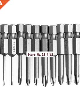 12Pcs 50mm1/4 Inch Hex MagneticTorx Screwdriver Bits Drill