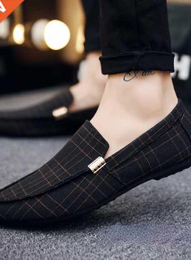 Men Shoes Fashion Loafers Breathable Sneakers Men Slip-On C