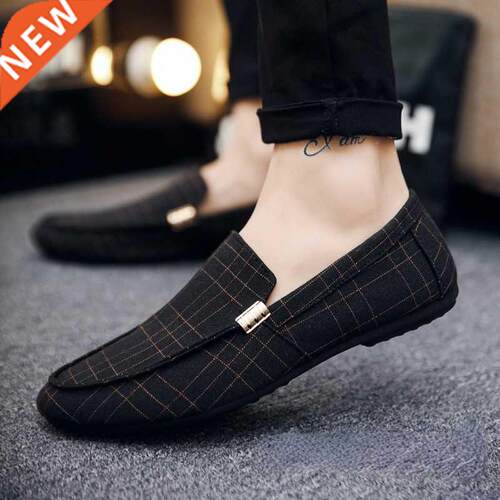Men Shoes Fashion Loafers Breathable Sneakers Men Slip-On C