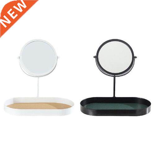 Multifunctional Makeup Mirror with Tray Detachable 360°C