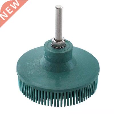 Bristle Disc 2/Inch Emery Rubber Abrasive Brush Polishing