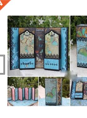 JC Box Card Shape Frame Metal Cutting Dies Scrapbooking Han