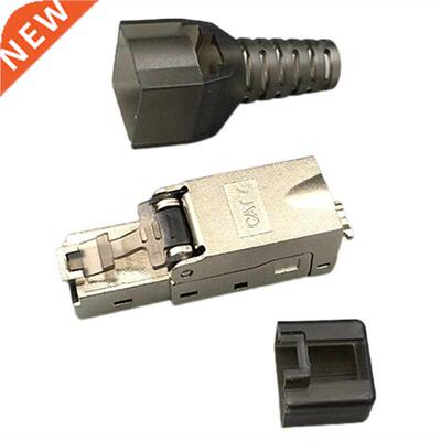 CAT7 Rj45 Connector Plug, Tool Free ielded RJ45 Ends, Cat7