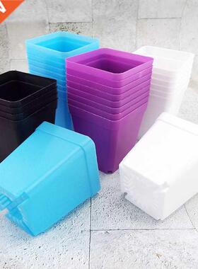7cm 10cm Mini Flower Pots Planters grow pot Plastic Small Nu