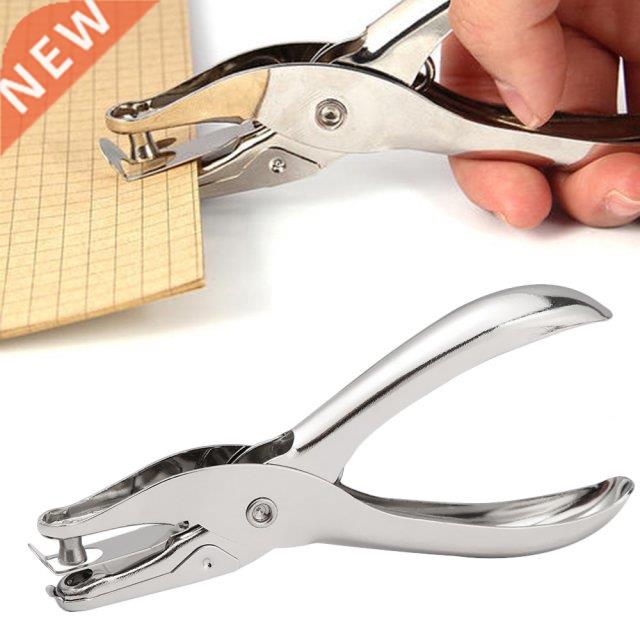 Hand Punches Scrapbooking Puncher 6MM Metal Single Hole Silv - 实物图