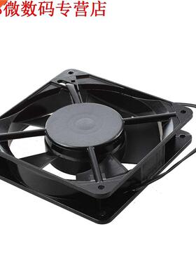 AC 220V-240V 120x120x25 mm Fan for PC Black