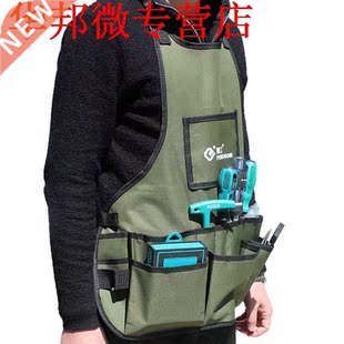 Portable Electrician Hdwe Toolkit Apron Waterproof Organ