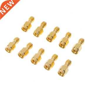 10 Pcs RP SMA Female Jack To SMA Male Plug Straight RF Coax