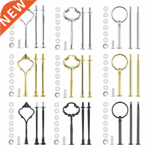 New 9 Set Cake Stand Hardware Kit Tiered Tray Hardware