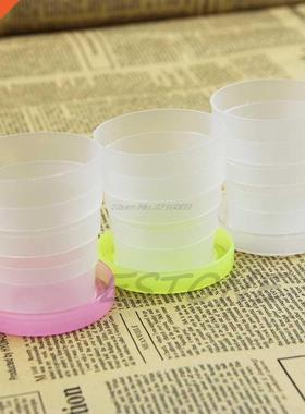 Portable Plastic Retractable Folding Cup Telescopic Collapsi