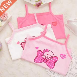 3pcs/Lot Summer Baby Undershirt Singlet Girls Shirts For Chi