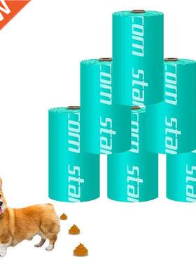 Dog Poop Bag 6 Rolls Dog Waste Bags Leak-Proof And Durable