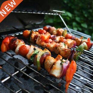 Stainless Steel Skewers Rack Holder Grills Dehydration