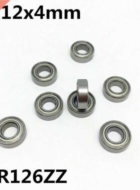 50Pcs MR126ZZ L-1260ZZ 6x12x4 mm Deep Groove Ball Bearing Mi