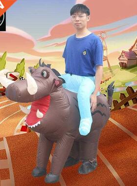 fat devil expression inflatable clothes children's day activ