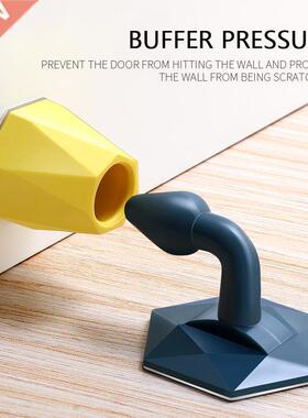 Non Punching Sticker Door Stopper Door Holders Catch Floor M