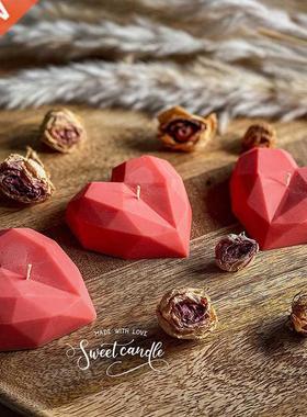 Aomatheay Candle Diamond Heat Candles omantic Dinne Va