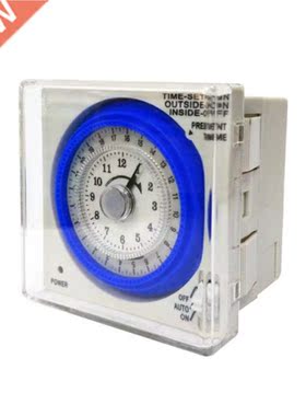 15 Minutes Mechanical Timer 24 Hours Programmable Din Rail