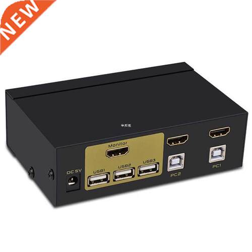 USB HDMI KVM Switcher Switch 2X1 with mouse&keyboard man